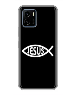 Чехол для Vivo Y15s с картинкой «Классический Jesus»
