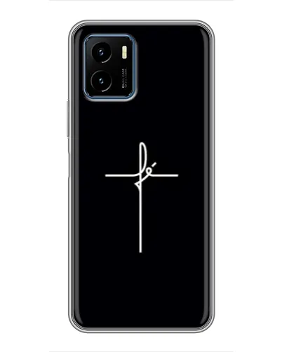 Чехол для Vivo Y15s с картинкой «Тонкий крест» Чехол для Vivo Y15s с картинкой «Тонкий крест»