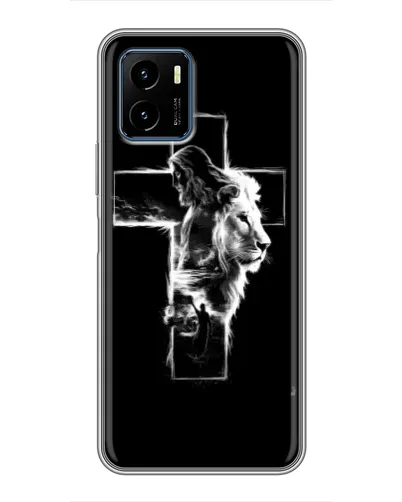 Чехол для Vivo Y15s с картинкой «Сияющий крест Jesus» Чехол для Vivo Y15s с картинкой «Сияющий крест Jesus»
