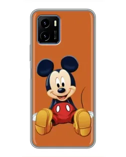 Чехол для Vivo Y15s с картинкой «Микки отдыхает»