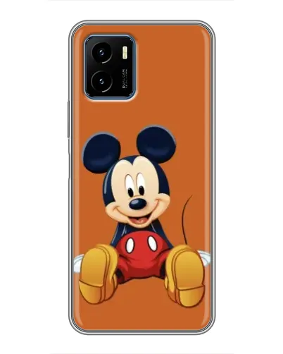 Чехол для Vivo Y15s с картинкой «Микки отдыхает»