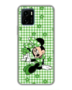 Чехол для Vivo Y15s с картинкой «Mickey в клетку»