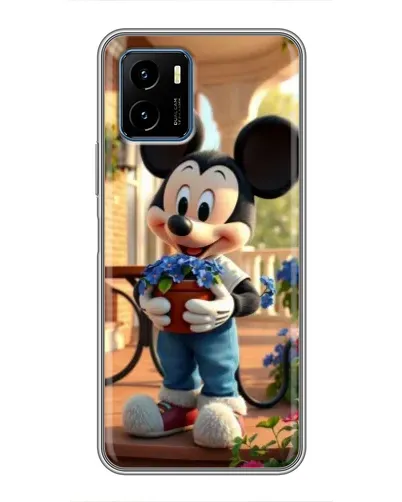 Чехол для Vivo Y15s с картинкой «Микки садовод»