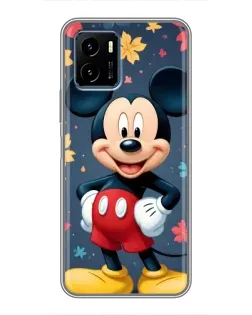 Чехол для Vivo Y15s с картинкой «Осенний Mickey Mouse»