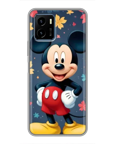 Чехол для Vivo Y15s с картинкой «Осенний Mickey Mouse»