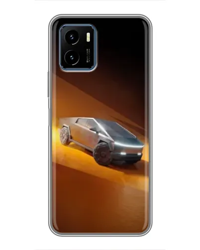 Чехол для Vivo Y15s с картинкой «Cybertruck в пустыне» Чехол для Vivo Y15s с картинкой «Cybertruck в пустыне»