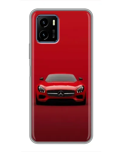 Чехол для Vivo Y15s с картинкой «Красный Mercedes AMG» Чехол для Vivo Y15s с картинкой «Красный Mercedes AMG»