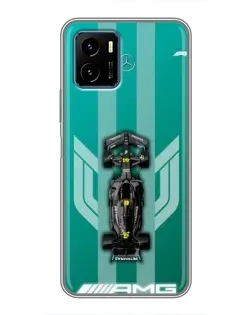 Чехол для Vivo Y15s с картинкой «Mercedes AMG Petronas»