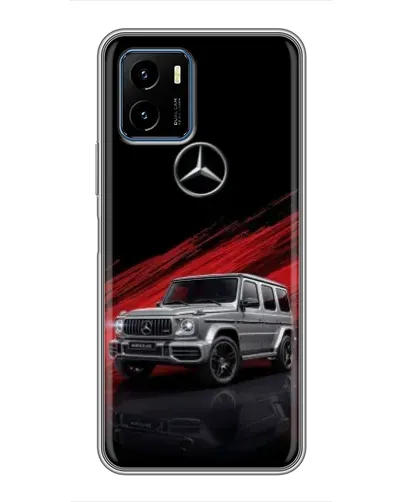 Чехол для Vivo Y15s с картинкой «Mercedes G-Class красный» Чехол для Vivo Y15s с картинкой «Mercedes G-Class красный»