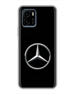 Чехол для Vivo Y15s с картинкой «Mercedes классический лого»