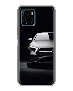 Чехол для Vivo Y15s с картинкой «Свет фар Mercedes»
