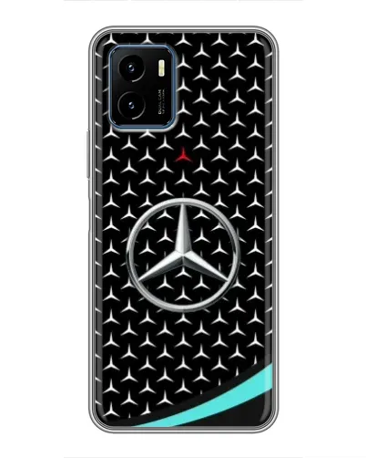 Чехол для Vivo Y15s с картинкой «Mercedes — бирюзовый акцент» Чехол для Vivo Y15s с картинкой «Mercedes — бирюзовый акцент»