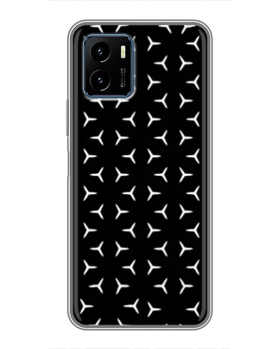 Чехол для Vivo Y15s с картинкой «Mercedes паттерн звезд» Чехол для Vivo Y15s с картинкой «Mercedes паттерн звезд»