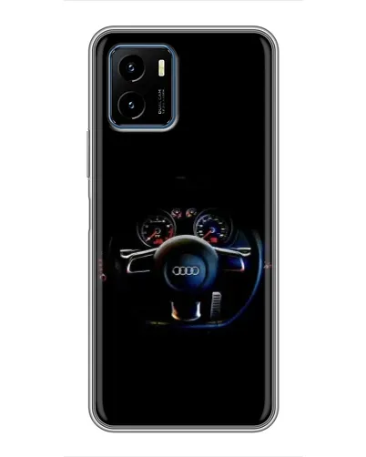 Чехол для Vivo Y15s с картинкой «Салон Audi — руль» Чехол для Vivo Y15s с картинкой «Салон Audi — руль»
