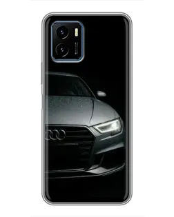 Чехол для Vivo Y15s с картинкой «Audi — детализация кузова»