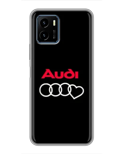 Чехол для Vivo Y15s с картинкой «Логотип Audi Heart» Чехол для Vivo Y15s с картинкой «Логотип Audi Heart»