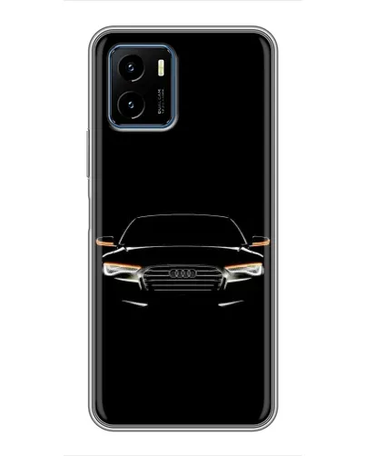 Чехол для Vivo Y15s с картинкой «Audi — ночной контур» Чехол для Vivo Y15s с картинкой «Audi — ночной контур»