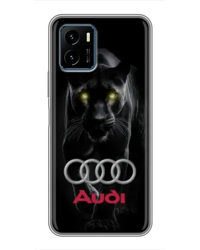 Чехол для Vivo Y15s с картинкой «Пантера и Audi» Чехол для Vivo Y15s с картинкой «Пантера и Audi»
