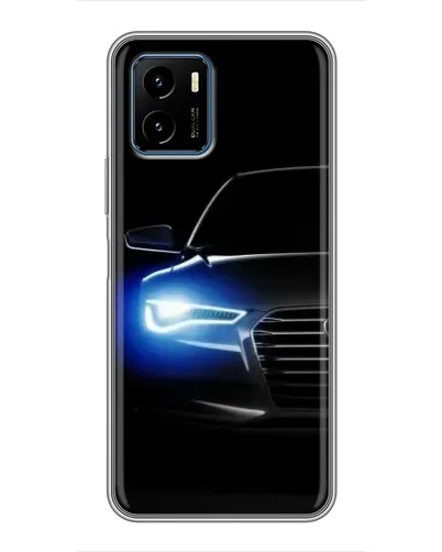 Чехол для Vivo Y15s с картинкой «Неоновый взгляд Audi» Чехол для Vivo Y15s с картинкой «Неоновый взгляд Audi»