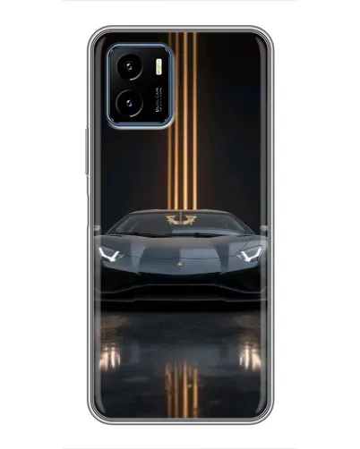 Чехол для Vivo Y15s с картинкой «Lamborghini золотые линии» Чехол для Vivo Y15s с картинкой «Lamborghini золотые линии»
