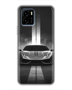 Чехол для Vivo Y15s с картинкой «Lamborghini симметрия дорог» Чехол для Vivo Y15s с картинкой «Lamborghini симметрия дорог»