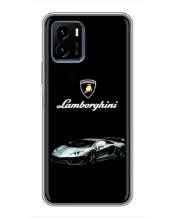 Чехол для Vivo Y15s с картинкой «Логотип Lamborghini классика» Чехол для Vivo Y15s с картинкой «Логотип Lamborghini классика»