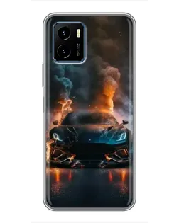 Чехол для Vivo Y15s с картинкой «Lamborghini дымная эстетика» Чехол для Vivo Y15s с картинкой «Lamborghini дымная эстетика»