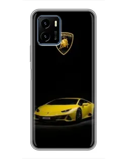 Чехол для Vivo Y15s с картинкой «Lamborghini желтый акцент» Чехол для Vivo Y15s с картинкой «Lamborghini желтый акцент»