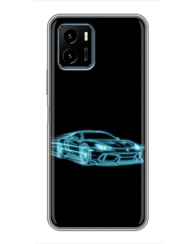 Чехол для Vivo Y15s с картинкой «Неоновый контур Lamborghini» Чехол для Vivo Y15s с картинкой «Неоновый контур Lamborghini»