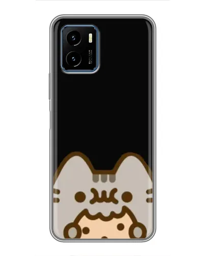 Чехол для Vivo Y15s с картинкой «Пушин на черном» Чехол для Vivo Y15s с картинкой «Пушин на черном»
