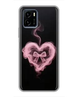 Чехол для Vivo Y15s с картинкой «Дымчатое сердце» Чехол для Vivo Y15s с картинкой «Дымчатое сердце»