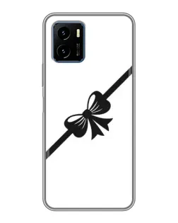 Чехол для Vivo Y15s с картинкой «Диагональный бант»