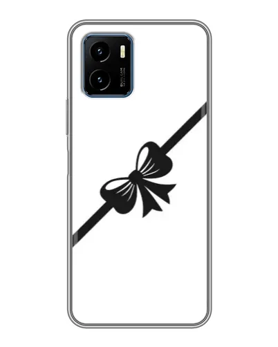 Чехол для Vivo Y15s с картинкой «Диагональный бант»