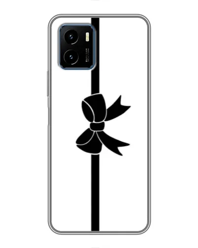 Чехол для Vivo Y15s с картинкой «Вертикальный бант»
