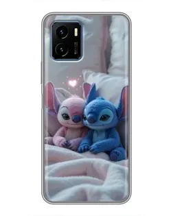 Чехол для Vivo Y15s с картинкой «Плюшевые Стич Ангел» Чехол для Vivo Y15s с картинкой «Плюшевые Стич Ангел»