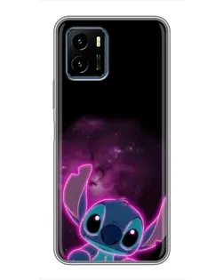 Чехол для Vivo Y15s с картинкой «Неоновый Stitch» Чехол для Vivo Y15s с картинкой «Неоновый Stitch»
