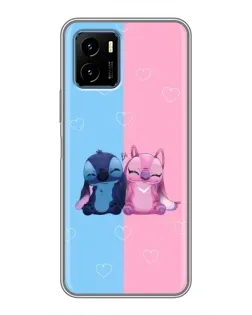 Чехол для Vivo Y15s с картинкой «Stitch и Angel Love» Чехол для Vivo Y15s с картинкой «Stitch и Angel Love»
