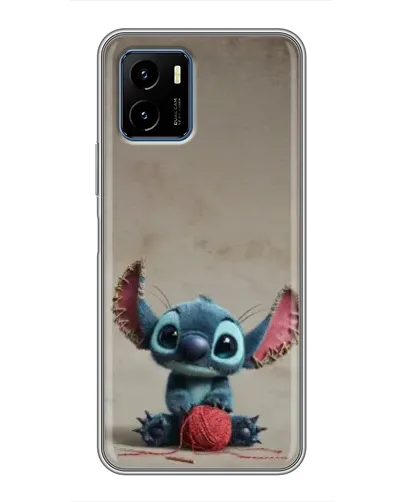 Чехол для Vivo Y15s с картинкой «Стич на коричневом фоне» Чехол для Vivo Y15s с картинкой «Стич на коричневом фоне»