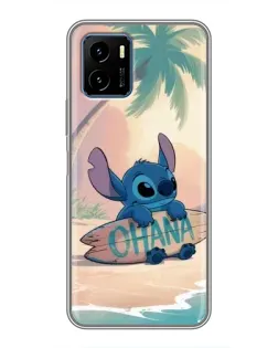 Чехол для Vivo Y15s с картинкой «Стич на серфе» Чехол для Vivo Y15s с картинкой «Стич на серфе»