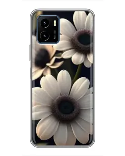 Чохол для Vivo Y15s з картинкою «Білі маргаритки макро» Чохол для Vivo Y15s з картинкою «Білі маргаритки макро»