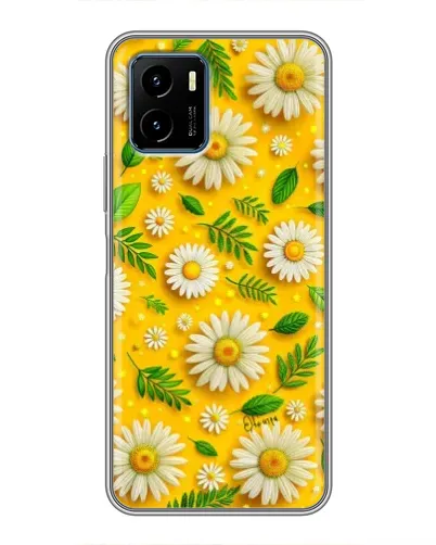 Чехол для Vivo Y15s с картинкой «Ромашковое солнце»