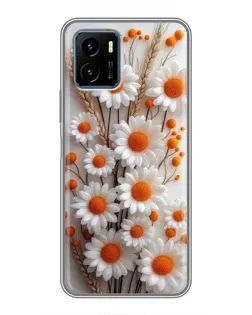 Чохол для Vivo Y15s з картинкою «Білі сухоцвіти» Чохол для Vivo Y15s з картинкою «Білі сухоцвіти»