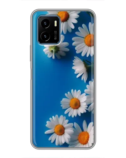 Чехол для Vivo Y15s с картинкой «Белоснежные маргаритки»