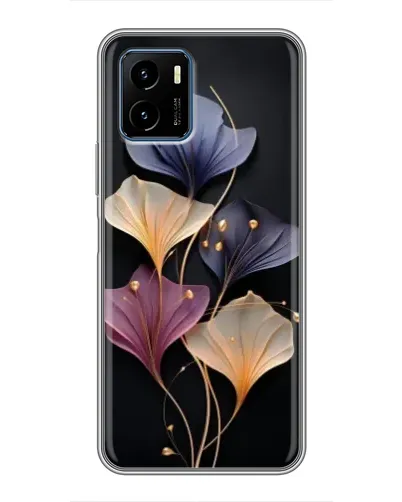 Чехол для Vivo Y15s с картинкой «Лиловые цветы грации»