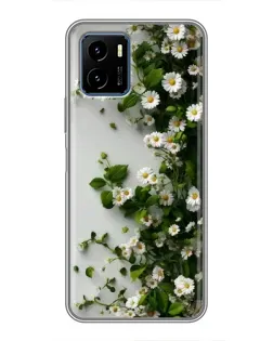 Чохол для Vivo Y15s з картинкою «Гілка дрібних білих квітів» Чохол для Vivo Y15s з картинкою «Гілка дрібних білих квітів»