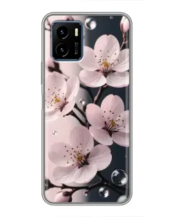 Чохол для Vivo Y15s з картинкою «Ніжня сакура та краплі» Чохол для Vivo Y15s з картинкою «Ніжня сакура та краплі»