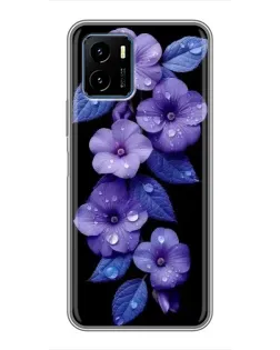 Чохол для Vivo Y15s з картинкою «Фіолетові квіти з росою» Чохол для Vivo Y15s з картинкою «Фіолетові квіти з росою»