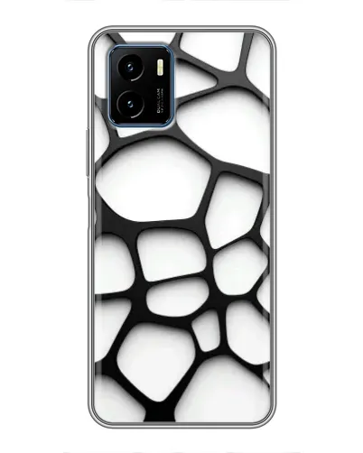 Чехол для Vivo Y15s с картинкой «Белая объемная сетка» Чехол для Vivo Y15s с картинкой «Белая объемная сетка»
