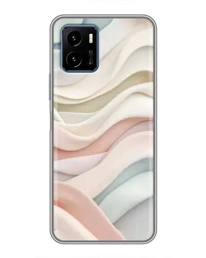Чехол для Vivo Y15s с картинкой «Пастельные нежные волны» Чехол для Vivo Y15s с картинкой «Пастельные нежные волны»