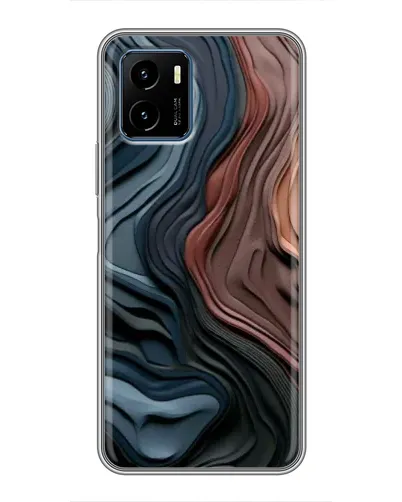 Чехол для Vivo Y15s с картинкой «Цветные волны каньона» Чехол для Vivo Y15s с картинкой «Цветные волны каньона»